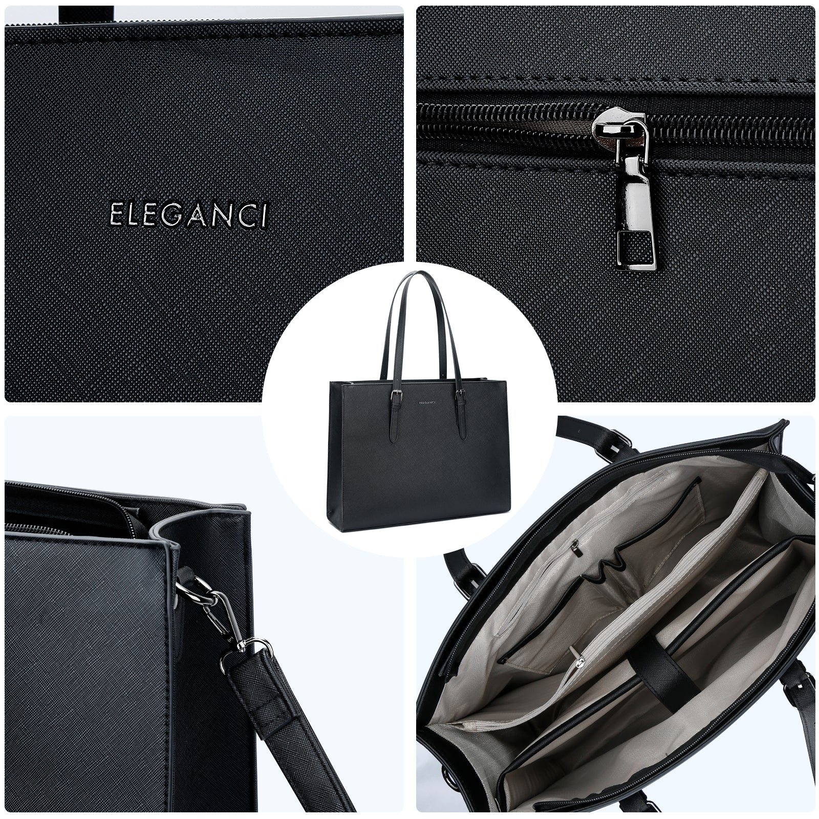 Eleganci | Madison Schultasche/Laptoptasche