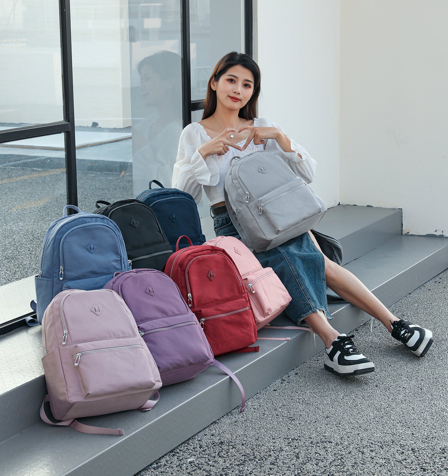 Eleganci | Ruby Unisex-Rucksack